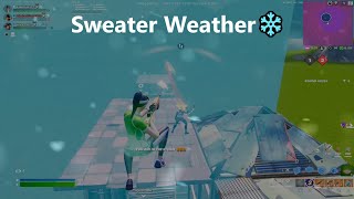 Sweater Weather ❄ Fortnite Montage [upl. by Amilas]