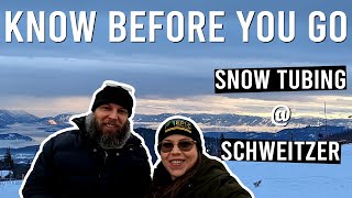 Schweitzer Resort  Sandpoint Idaho  Know Before You Go Snow Tubing [upl. by Kokoruda]