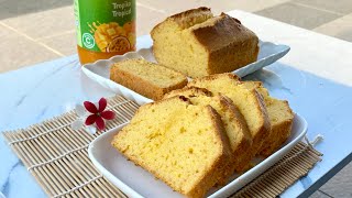 Sunquick Tropical Cake Without Ovallet Bake Method [upl. by Decrem]