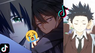 🌧️ Sad Anime Anime Edits Tiktok Compilation 😭🌧️  Anime Tiktok Compilation4 [upl. by Hahnke]