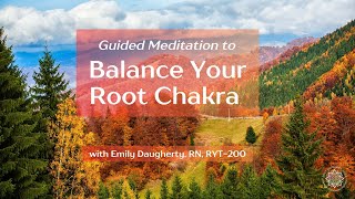 Guided Meditation to Balance Your Root Chakra  Muladhara Chakra Meditation [upl. by Valiant843]