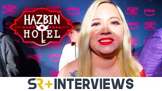 Vivienne Medrano Talks Hazbin Hotel On The Red Carpet [upl. by Aelem286]