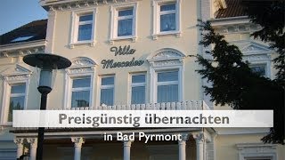 Ferienwohnung Bad Pyrmont Pension Bad Pyrmont Urlaub Bad Pyrmont Pension Villa Mercedes [upl. by Yecak]