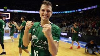 Nemanja Nedovic vital en el triunfo de Unicaja [upl. by Ainej]