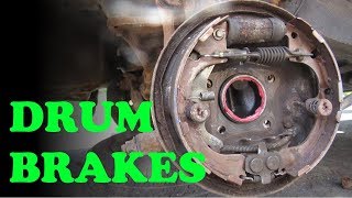 How Drum Brakes Work [upl. by Cleary832]