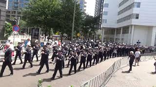 Koninklijke Oude Harmonie Eijsden tijdens Veteranendag 2024 in Den Haag [upl. by Arihay]