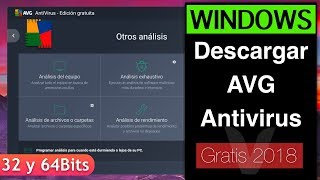 Descargar AVG Antivirus 2019 GRATIS  Windows 10 8 7 PC [upl. by Haridan]