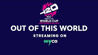 ICC Mens T20 World Cup free live stream 2024 on myco [upl. by Sedda]