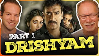 DRISHYAM Movie Reaction Part 1  AJAY DEVGN  Shriya Saran  Tabu  Nishikant Kamat [upl. by Steep697]