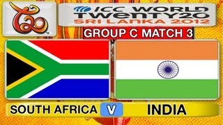 Cricket Game T20 World Cup Group C Match 3  South Africa vs India [upl. by Ellevehc433]