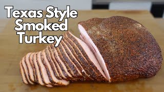 Texas Style Smoked Turkey  Weber Kettle [upl. by Sande]