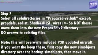 How to install Prepar3d 25 and keep all addons P3D [upl. by Bilak]