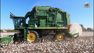 Harvesting Cotton in Southwest Oklahoma [upl. by Sherrod]