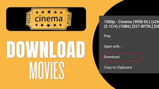 How To Download Movies On Cinema HD App [upl. by Aurelio534]