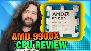 AMD Ryzen 9 9900X CPU Review amp Benchmarks vs 14700K 7900X 9950X amp More [upl. by Anaicilef]