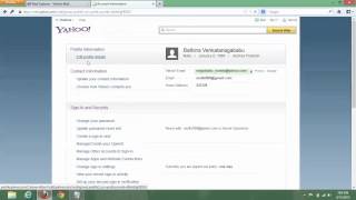 How to Change Yahoo mail Username [upl. by Eisserc]