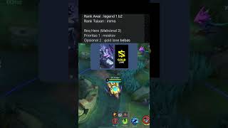 Bos muda kah guiss PART2 mobilelegends mobilelegendsid mlbb mlbbcreatorcamp [upl. by On440]