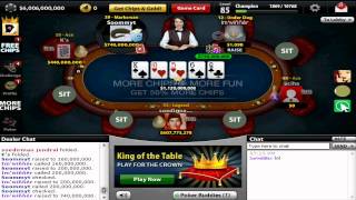 Texas holdem poker on facebook one billion pot [upl. by Johanan]