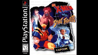 XMen vs Street Fighter PS1  Zangief Playthrough [upl. by Albric]