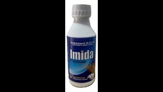 Imida 100MLIMIDACLOPRID 305 SC Systematic Insecticide Review [upl. by Aicilyt]