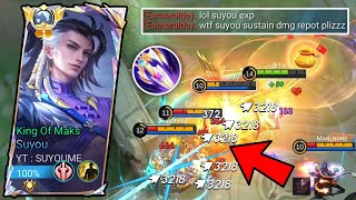 19 KILLS BEST AUTO DESTROYER BUILD FOR EXP LANE SUYOU TRICK TO DOMINATE NEW INSANE DAMAGE  MLBB [upl. by Shoshanna145]