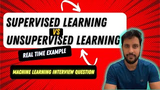 Supervised vs Unsupervised Learning Whats the Difference 2024  Logicmojo Data Science Course [upl. by Yllatan]