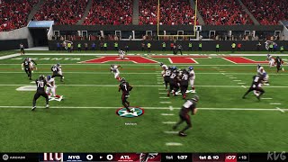 Madden NFL 25  New York Giants vs Atlanta Falcons  Gameplay PS5 UHD 4K60FPS [upl. by Nhabois]