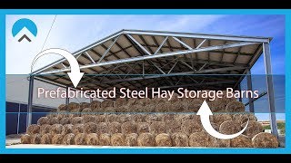 Prefabricated Hay Barn and Feed Storage Barns [upl. by Conn756]