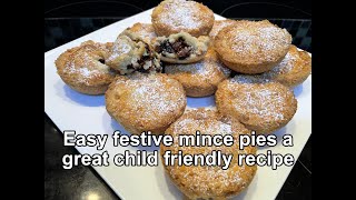 Traditional easy Christmas mince pies [upl. by Flam]