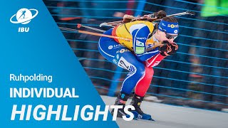 World Cup 2223 Ruhpolding Women Individual Highlights [upl. by Olbap323]