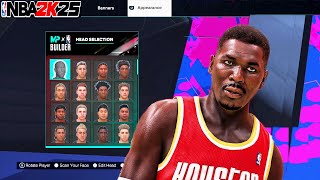 Best Hakeem Olajuwon Face Creation In NBA 2K25 [upl. by Nnylsor]