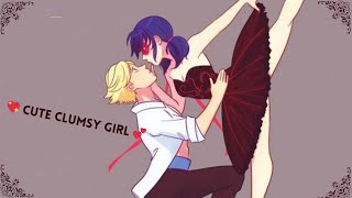 💖 Cute Clumsy Girl 💕💕 A Miraculous Ladybug Texting One Shot Story [upl. by Marilou]