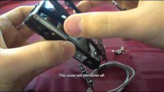 How to disassemble a Casio Exilim EXS12 for repairs [upl. by Illa880]