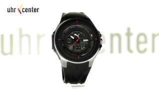 Puma PU911021001 Fuel Silver Black AlarmChronograph [upl. by Naihs]