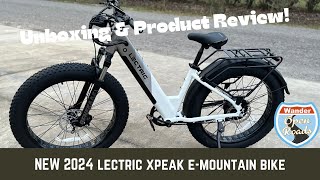 Unboxing amp Assembly of the New 2024 Lectric XPeak Stepthru Ebike [upl. by Clevey]