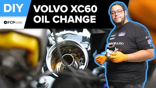 Volvo XC60 Engine Oil amp Filter Replacement 20102016 Volvo P3 SI6 XC60 32 30 T6 RDesign [upl. by Torr]