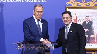 Lavrov s’arrête au Maroc et boude l’Algérie  la Russie estelle toujours notre amie [upl. by Ludlow937]