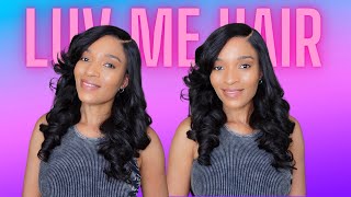 LuvMe Hair Parting Max Glueless Wig  Layered Loose Body Wave Wig Review [upl. by Gonzalez383]