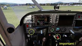 Cessna 172 NG DIGITAL by Airfoillabs My quick start [upl. by Saideman583]