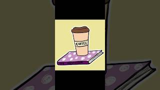 How to draw a coffee cup procreate ☕  Aesthetic coffee cup drawing tutorial artprocreateshorts [upl. by Sifan]