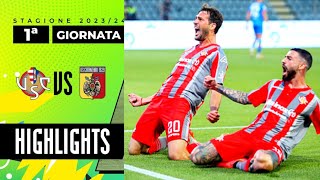 Cremonese  Catanzaro 41 Highlights  Serie B 202324 [upl. by Hallie]