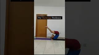 How to do Chaturanga Dandasana  Beginners tutorial  Yoga with Aman [upl. by Carmelita]