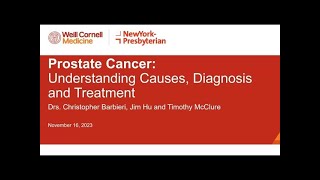 Prostate Cancer Understanding Causes Diagnosis and Treatment [upl. by Astto]