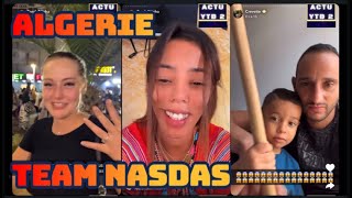 TEAM NASDAS EN ALGÉRIE ORAN CAMILLE FARAH ET GATEY MALADE HOSTO [upl. by Emirak]