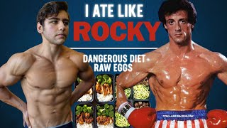 I Tried Sylvester Stallones quotROCKYquot Diet [upl. by Arrik624]