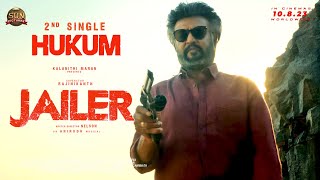 JAILER Second Single Hukum Promo Video  Superstar Rajinikanth  Tamanna  Jailer Audio Launch [upl. by Michey]