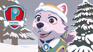 Everest the Snowy Hero 🎵❄️ PAW Patrol Songs [upl. by Alauqahs170]