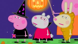 Peppa Pigs Halloween Pumpkin Party  Peppa Pig Official Family Kids Cartoon [upl. by Nnylatsirk958]