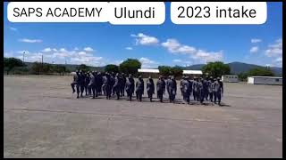 SAPS ACADEMY ULUNDI DRILL DISPLAY 2023 INTAKE [upl. by Bergerac]