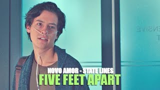 Novo Amor  State Lines Lyric video • Five Feet Apart Soundtrack • [upl. by Drawe382]